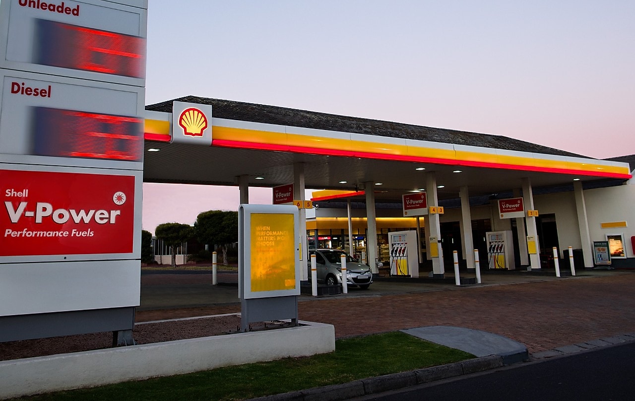 Shell čerpacia stanica