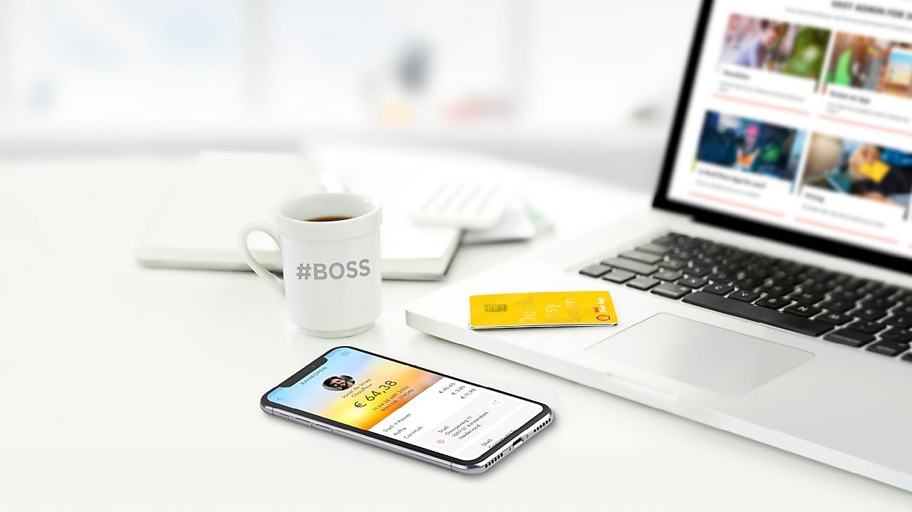 Coffee, Mobile and Laptop