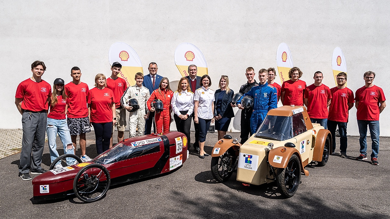 Tím zo Strednej priemyselnej školy dopravnej v Trnave