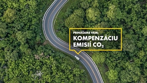 Prinášame vám: kompenzáciu emisií CO₂