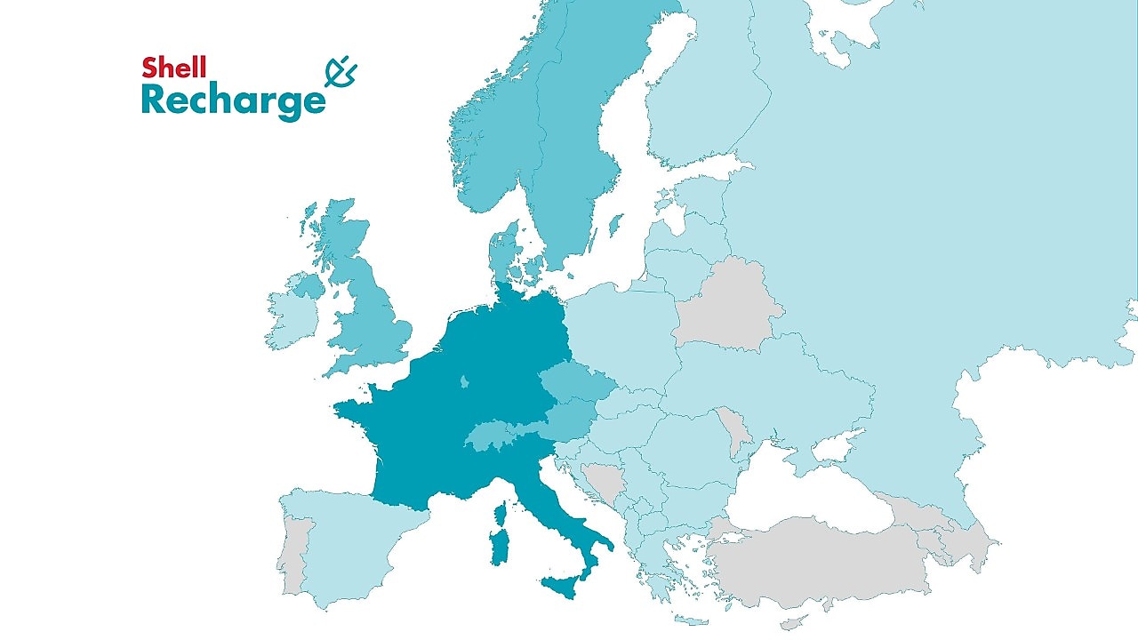Mapa nabíjecích bodů