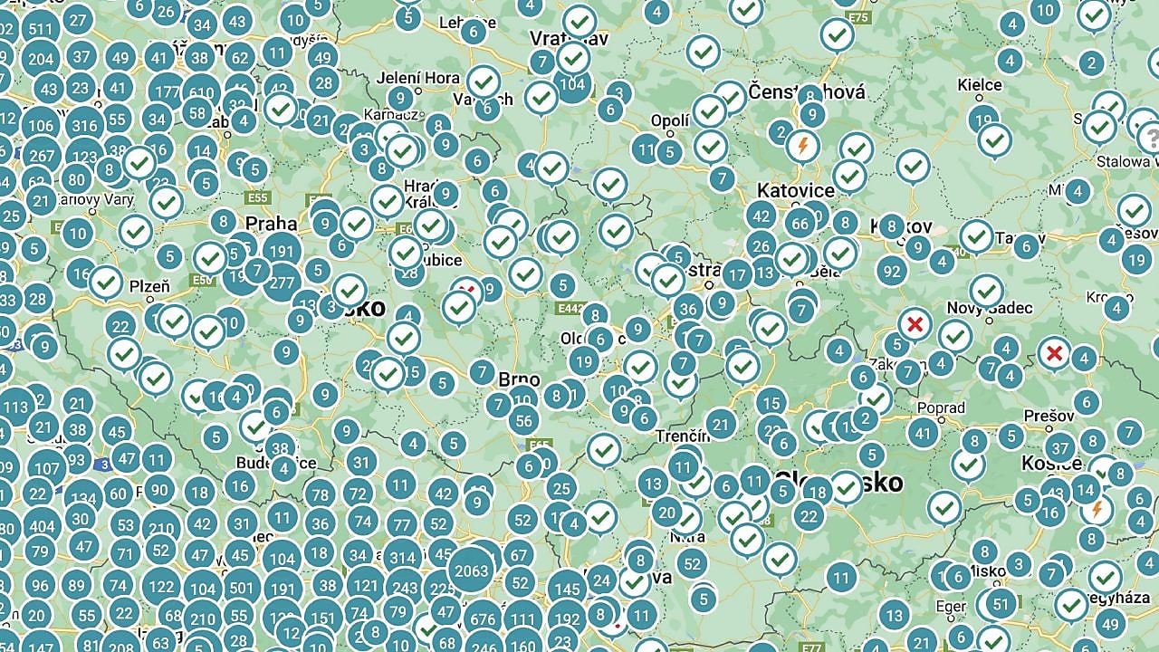 Rýchlo rastúca sieť Shell Recharge