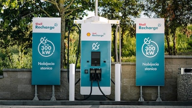 Foto nabíjacej stanice Shell Recharge