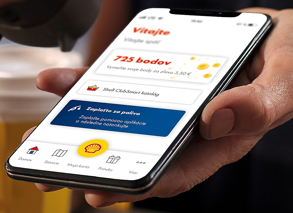 S aplikáciou Shell máte všetky výhody na dosah ruky