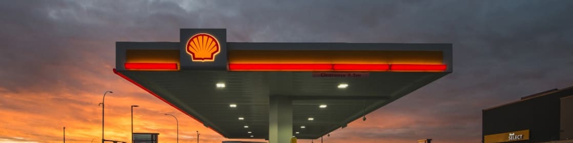 Čerpacia stanica Shell