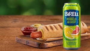 Hot dog a Birell