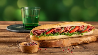 Foto salámovej bagety