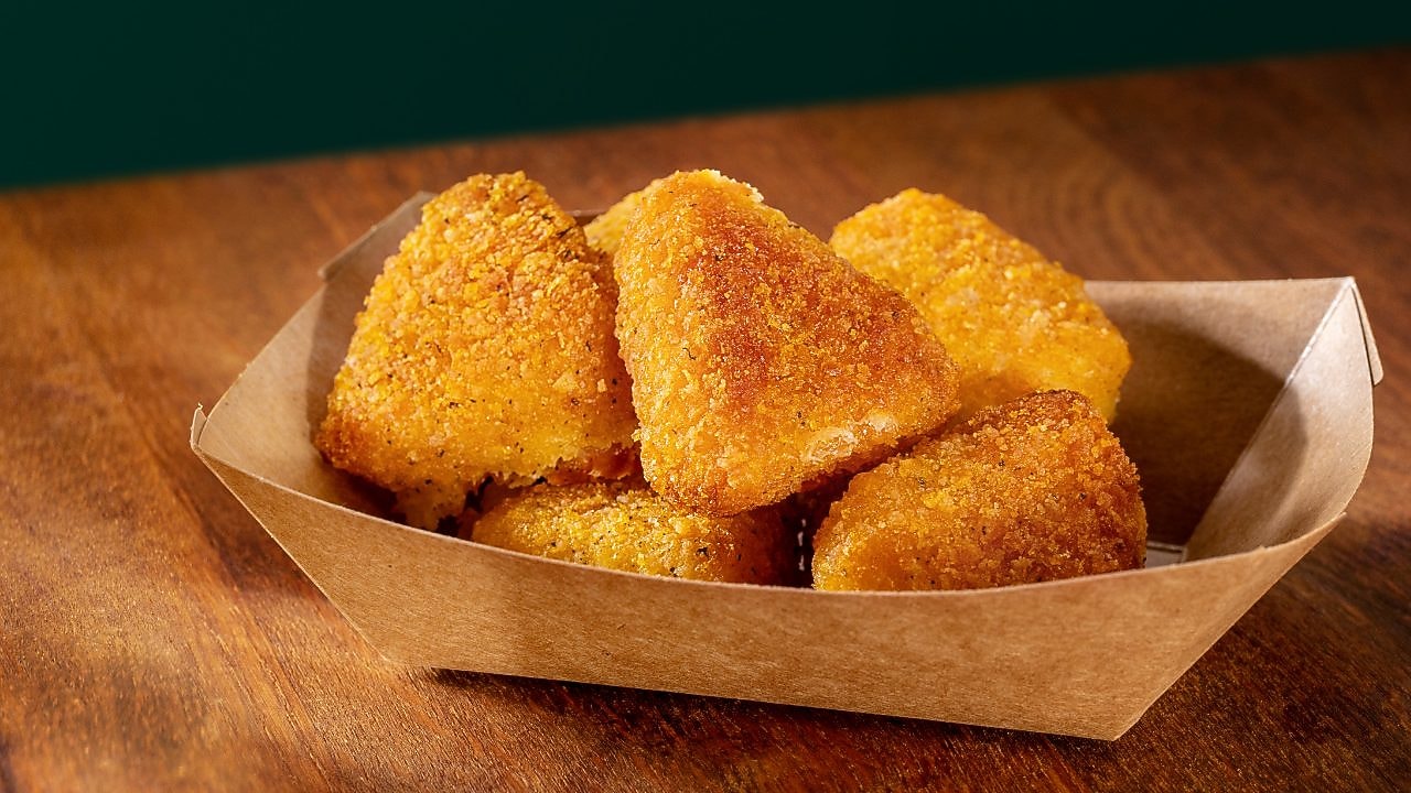 Foto smažených trojhrančekov so syrom