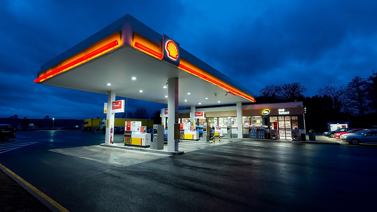 shell station