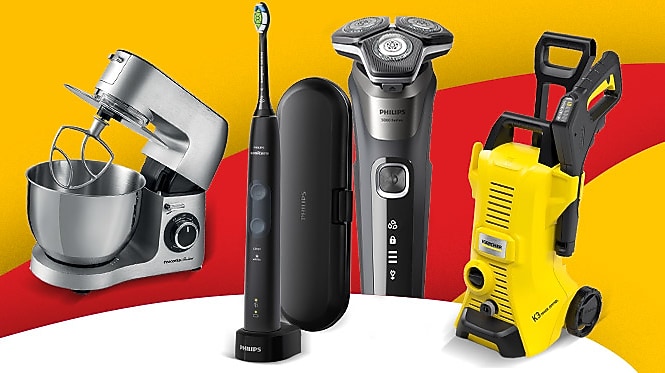 Široká ponuka nových produktov od značiek Philips, Tescoma a Kärcher