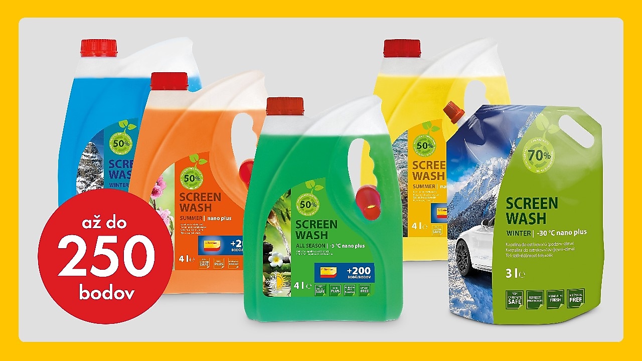 Vody do ostrekovačov Smart až do 250 bodov