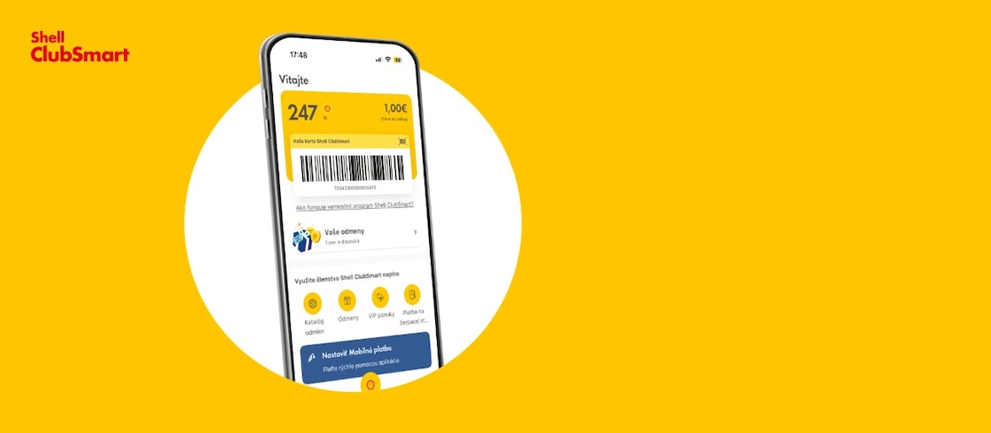 Obrázok aplikácie Shell ClubSmart