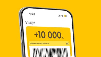 Mobil s 10 000 bodmi Shell ClubSmart