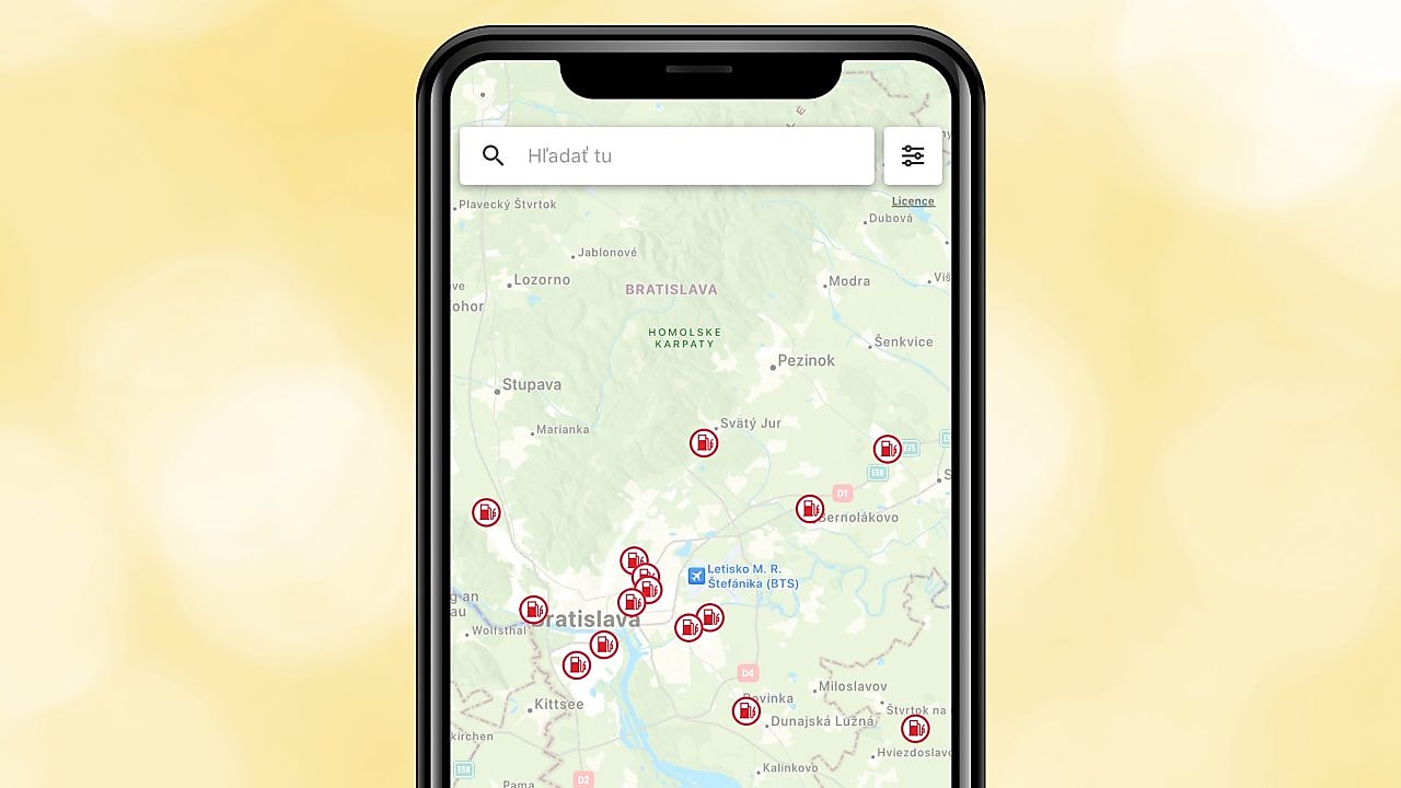 Vyhladávač staníc